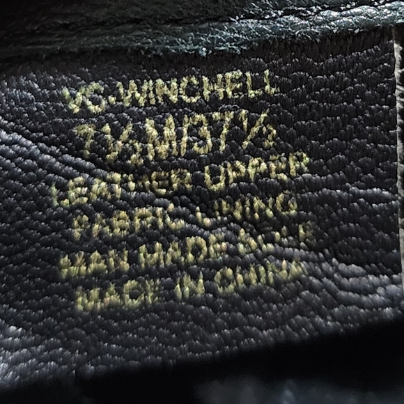 Vince Camuto Black Leather Boots with Gold Details - Picture 6 of 9